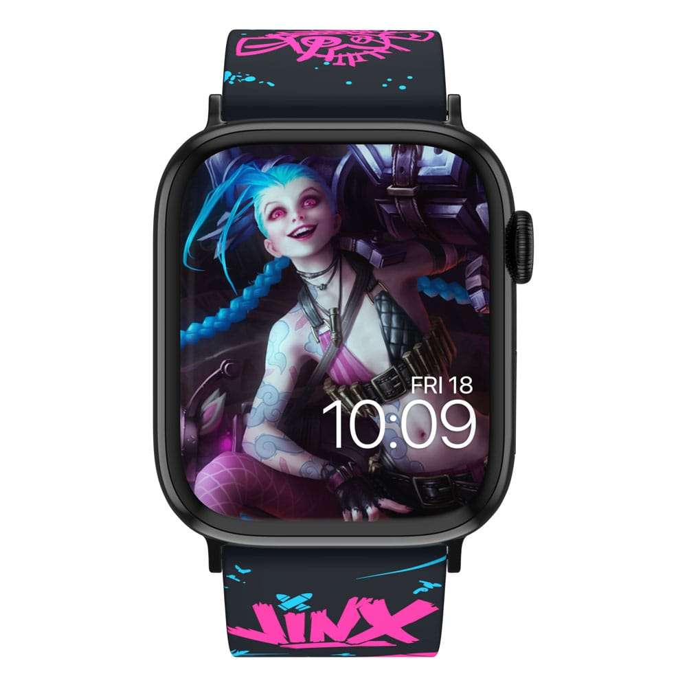 Moby Fox - League of Legends Smartwatch - Wristband Jinx Graffiti