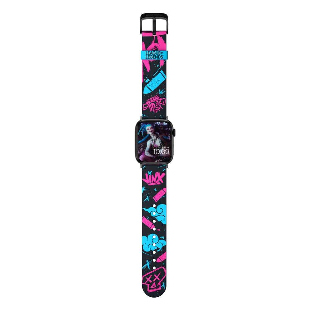 Moby Fox - League of Legends Smartwatch - Wristband Jinx Graffiti