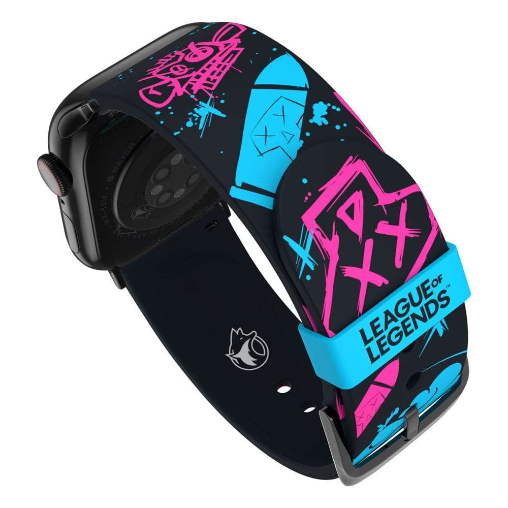 Moby Fox - League of Legends Smartwatch - Wristband Jinx Graffiti