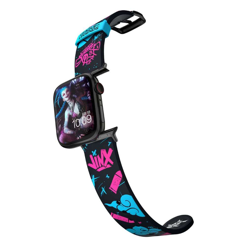 Moby Fox - League of Legends Smartwatch - Wristband Jinx Graffiti