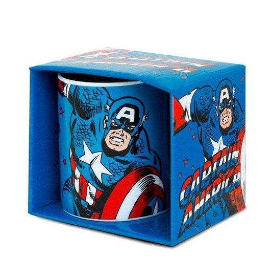 Logoshirt Marvel Mug Captain America Classic by LAB7 Malta, Europe
