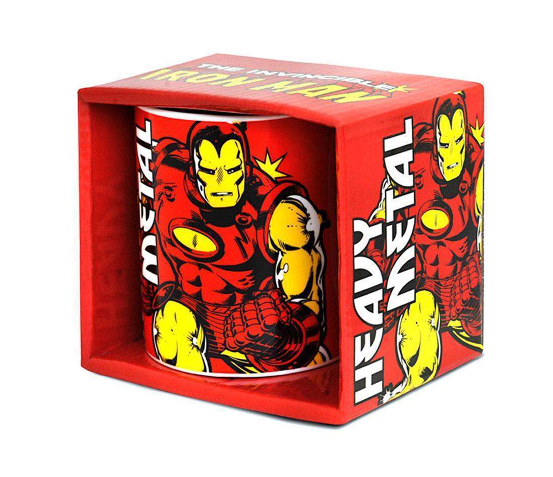 Logoshirt Marvel Mug Iron Man Heavy Metal by LAB7 Malta, Europe