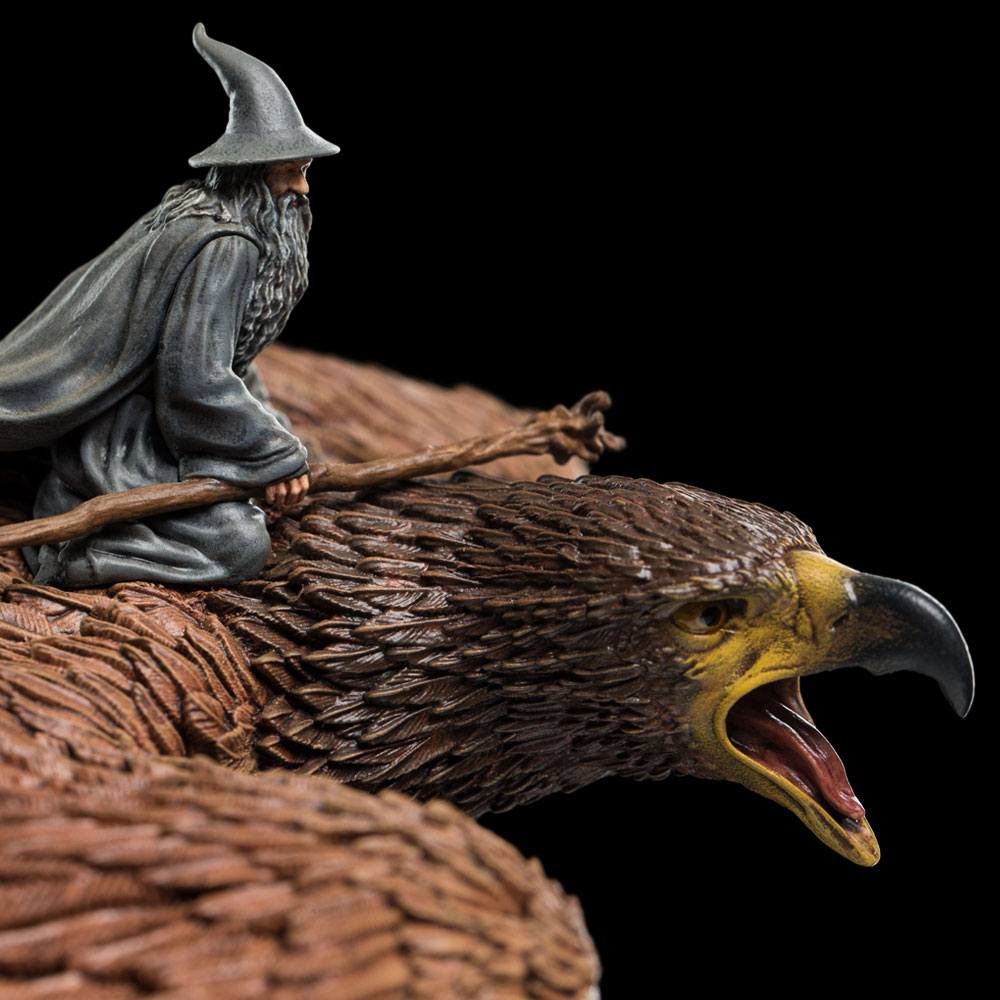 WETA Workshop - Lord of the Rings Gandalf on Gwaihir Statue 15cm
