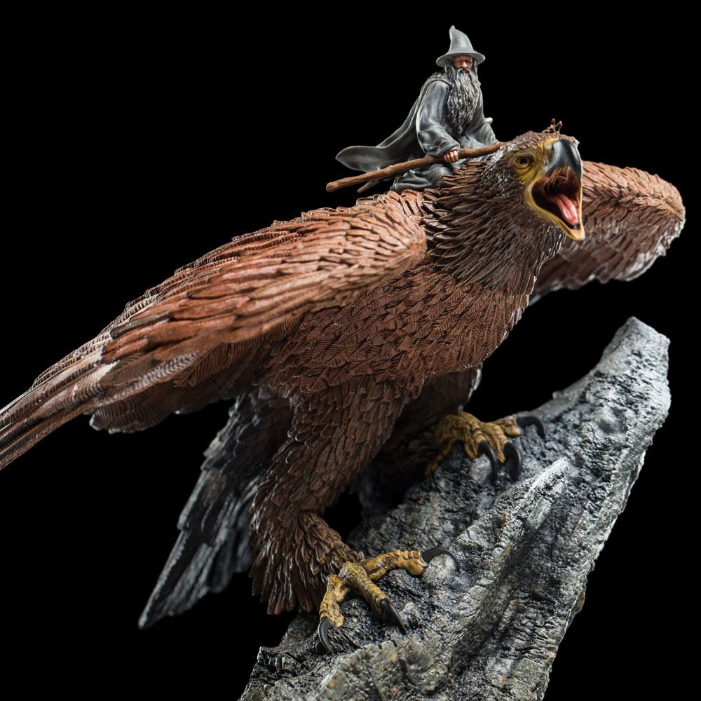 WETA Workshop - Lord of the Rings Gandalf on Gwaihir Statue 15cm