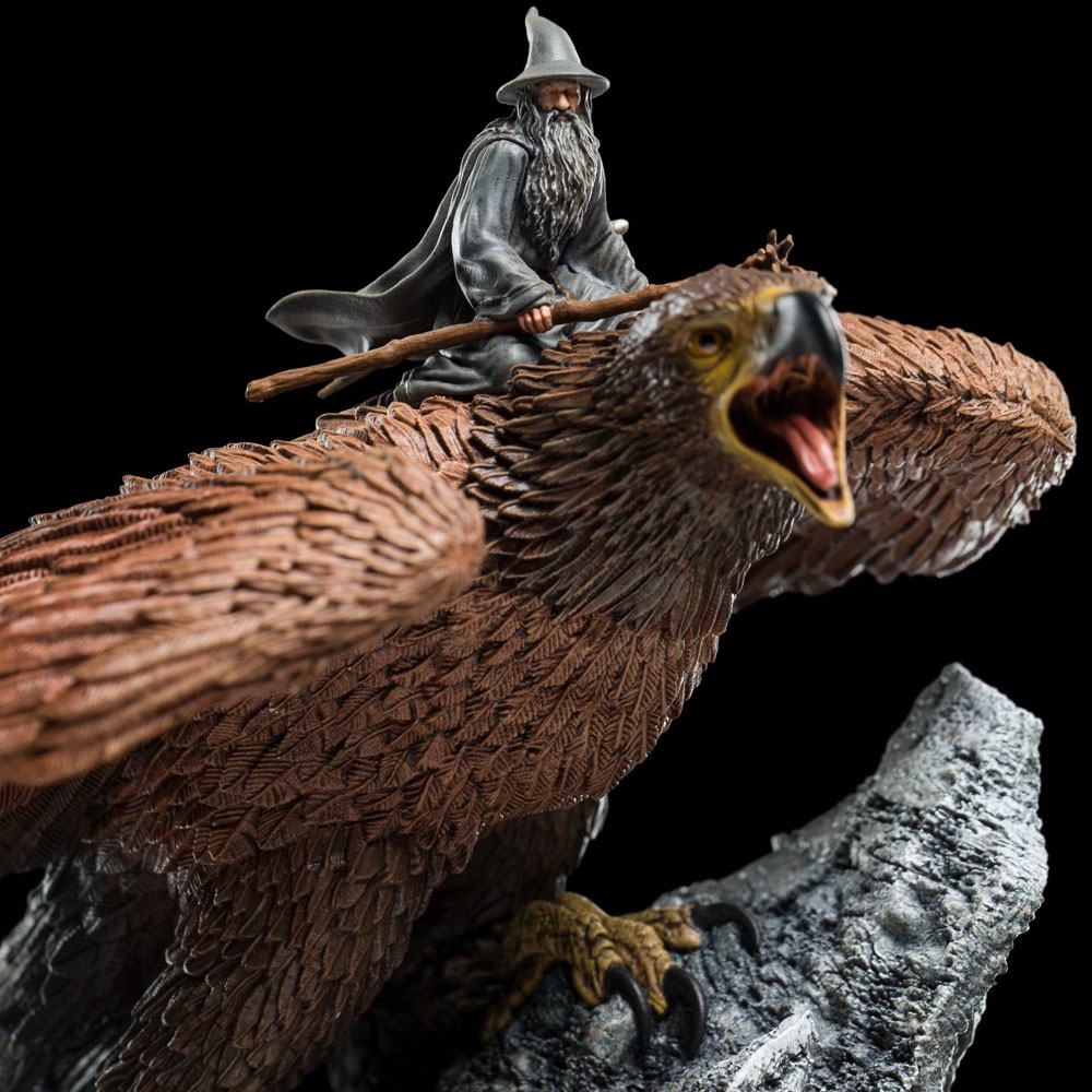 WETA Workshop - Lord of the Rings Gandalf on Gwaihir Statue 15cm