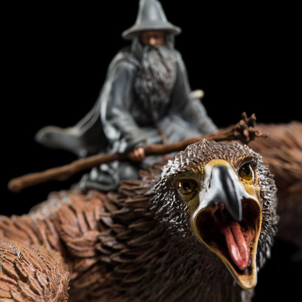 WETA Workshop - Lord of the Rings Gandalf on Gwaihir Statue 15cm