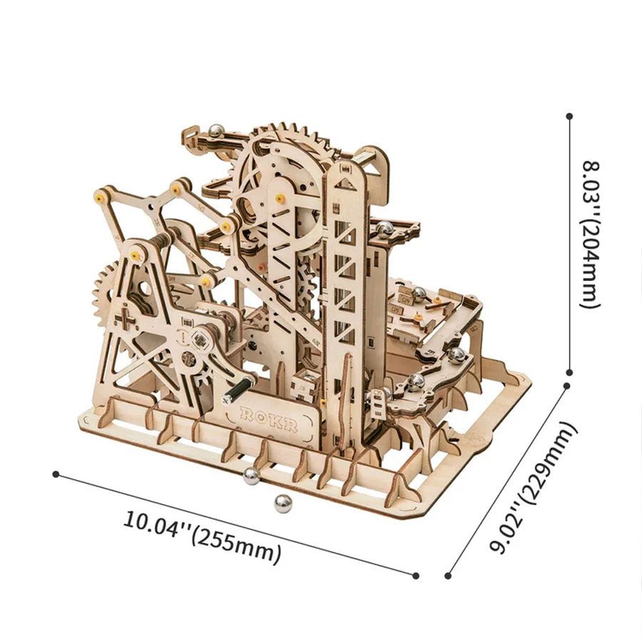 Marble Climber Fortress LG504 3D Wooden Puzzle LG504 by LAB7 Malta, Europe