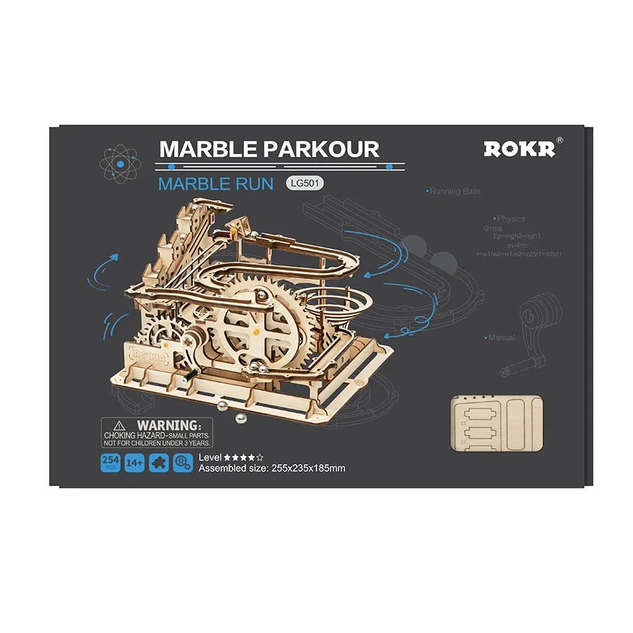 Marble Run Big Funnel LG501 3D Wooden Puzzle LG501 by LAB7 Malta, Europe