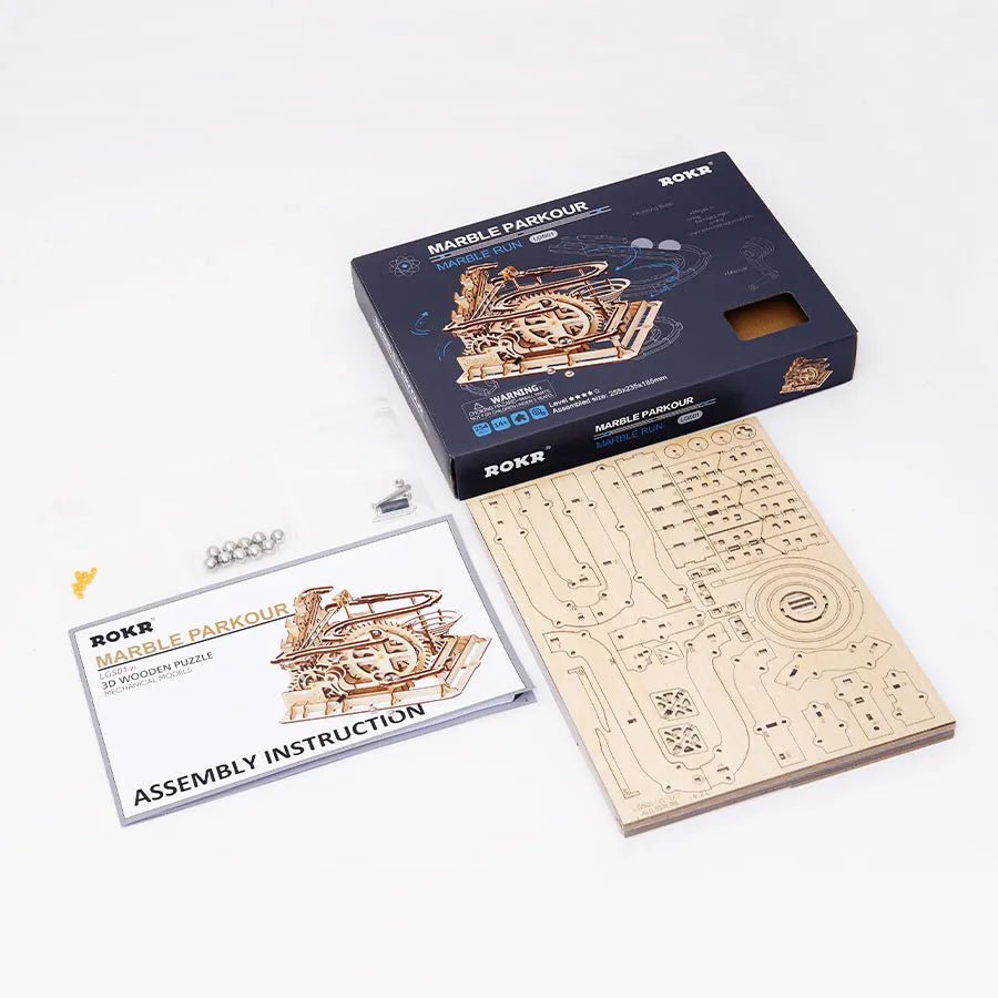 Marble Run Big Funnel LG501 3D Wooden Puzzle LG501 by LAB7 Malta, Europe