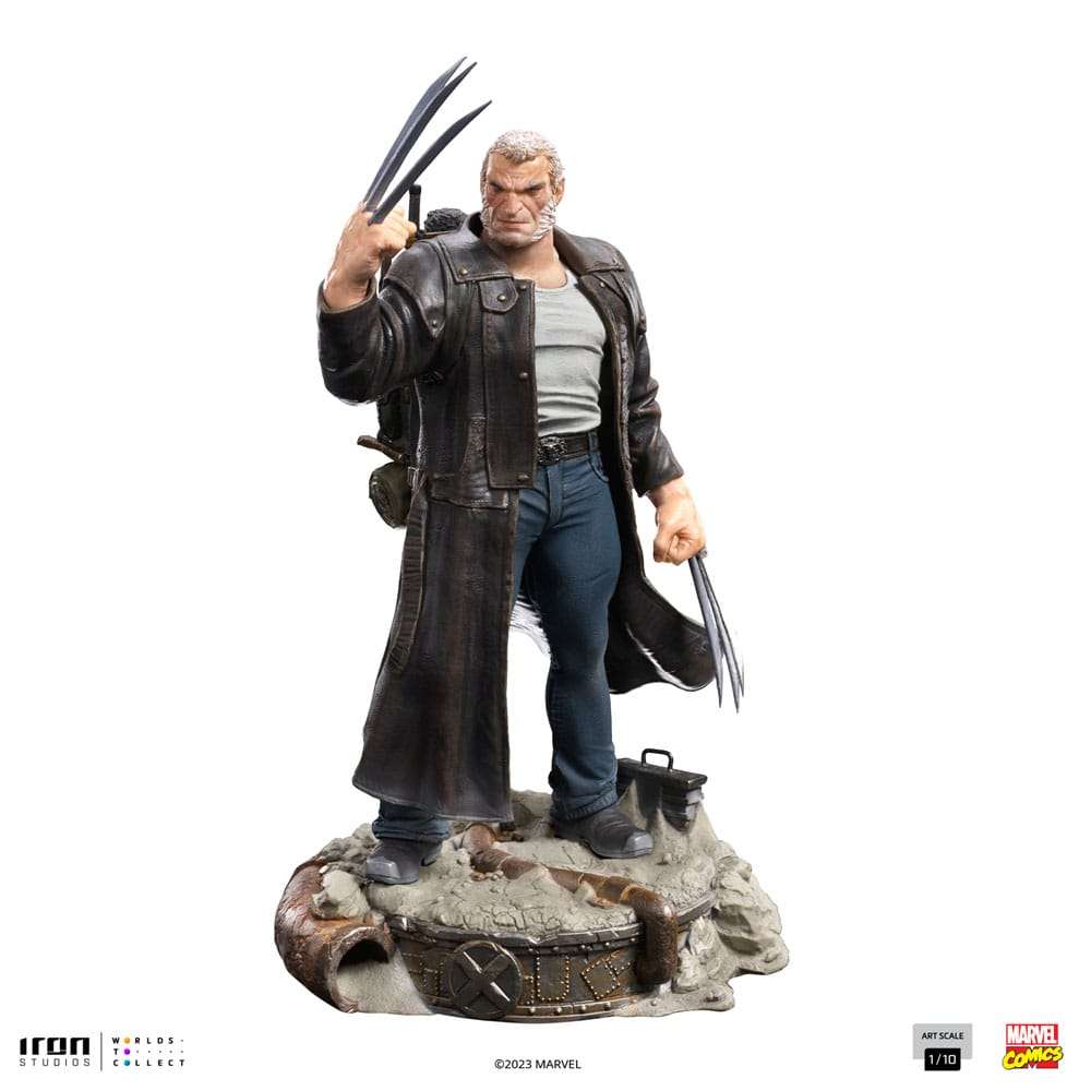 Iron Studios - Marvel Art Scale Statue 1/10 Old Man Logan (Wolverine 50th Anniversary) 23 cm