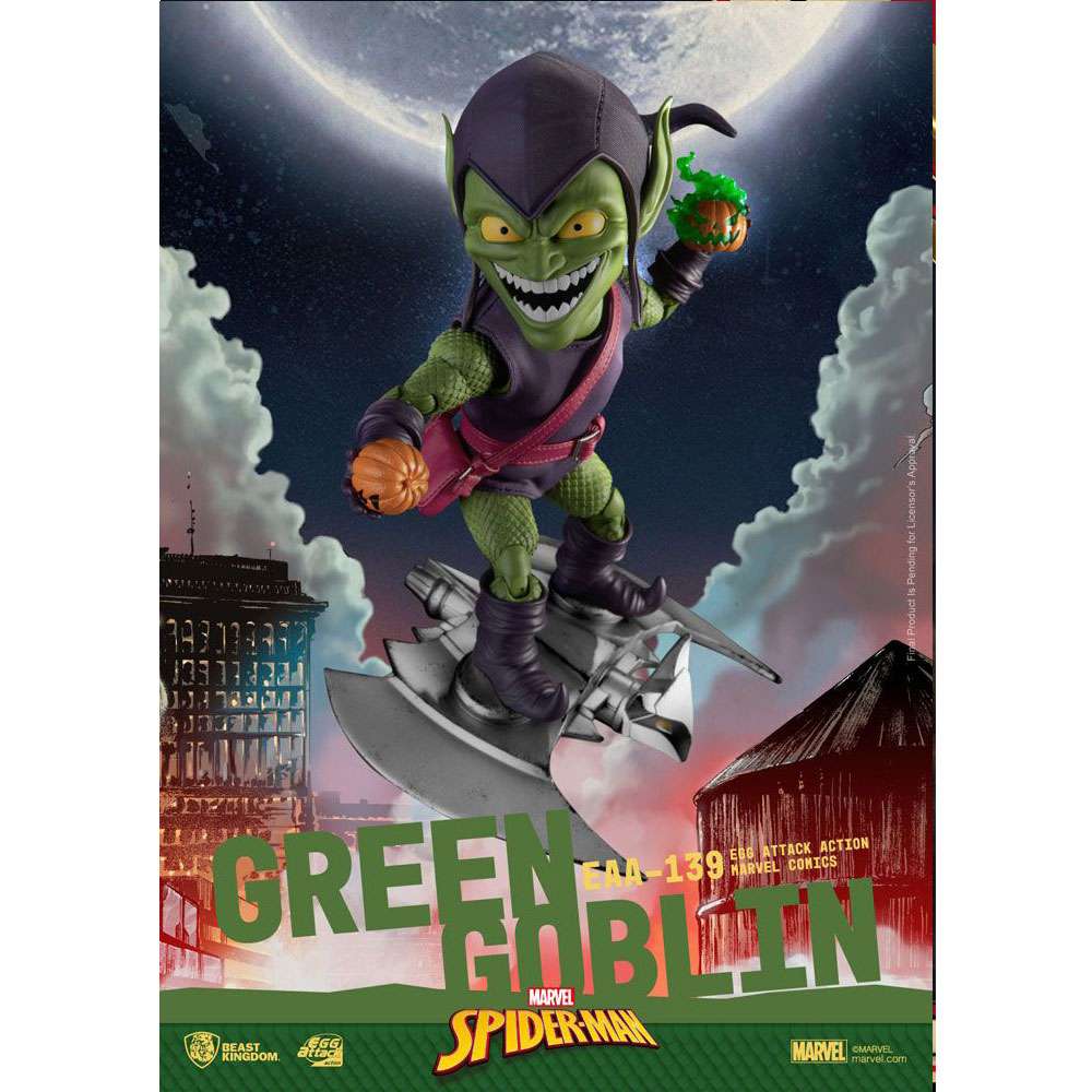Marvel Comics Egg Attack Action Action Figure Green Goblin 17 cm by LAB7 Malta, Europe