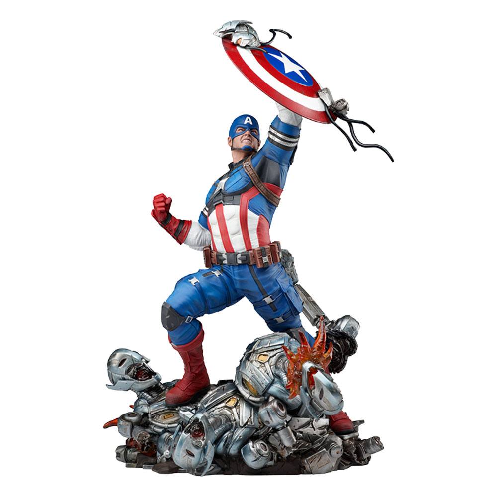 Marvel Future Revolution Statue 1/6 Captain America 38 cm by LAB7 Malta, Europe