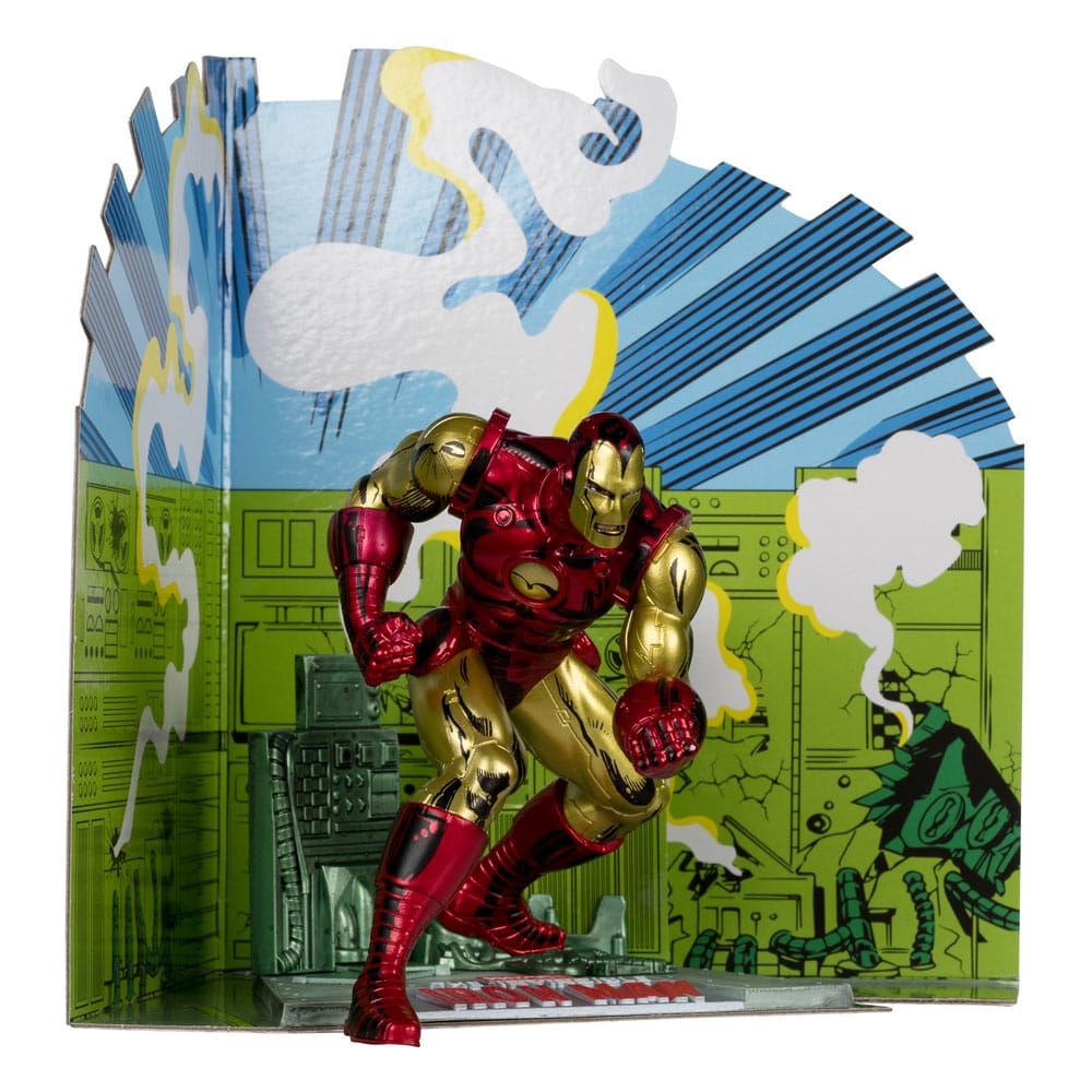 Marvel PVC Statue 1/10 Iron Man (The Invincible Iron Man 126) – 11 cm by LAB7 Malta, Europe