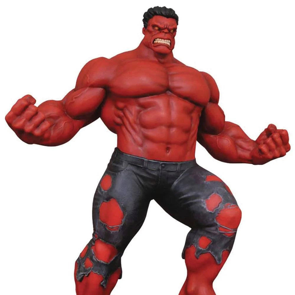 Marvel Red Hulk PVC Statue - 25cm Marvel Gallery Figure by Diamond Select Toys by LAB7 Malta, Europe