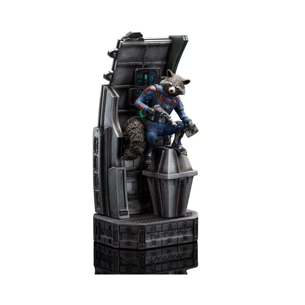 Marvel Scale Statue 1/10 Guardians of the Galaxy Vol. 3 Rocket Racoon by LAB7 Malta, Europe