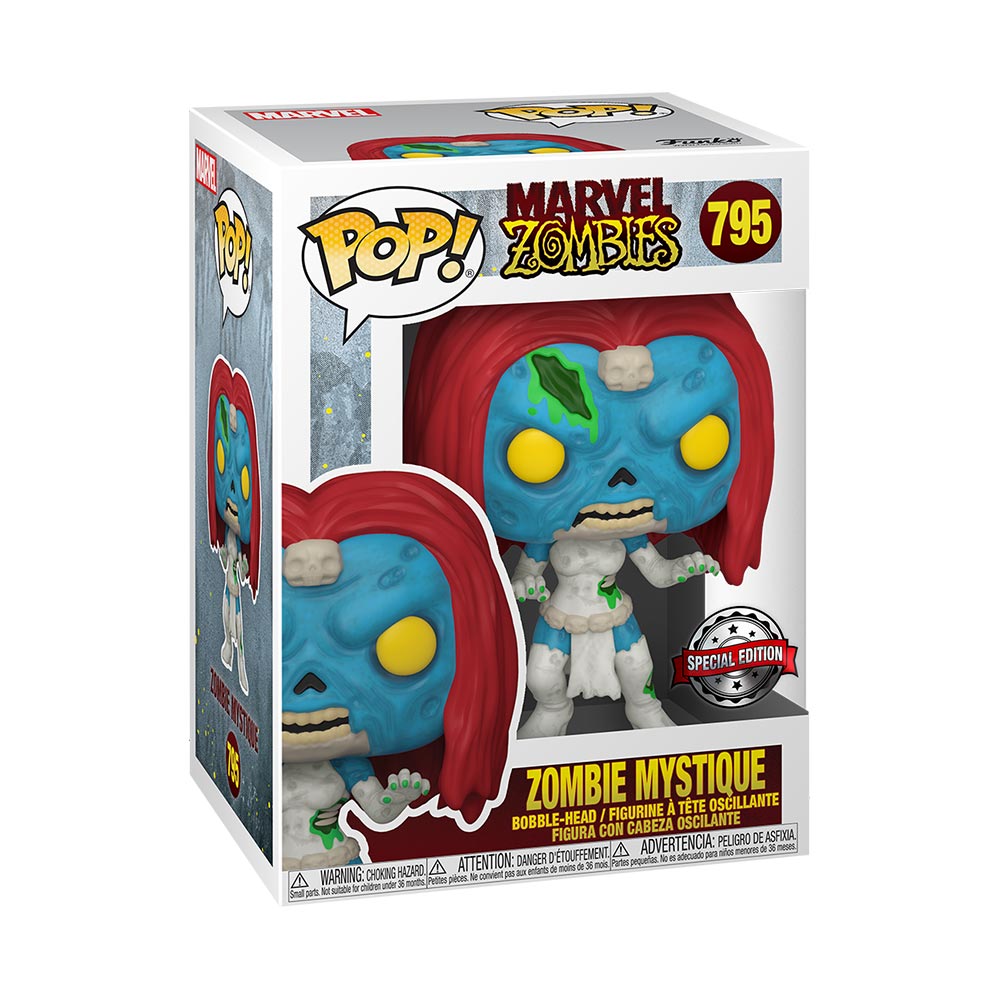 Marvel Zombies - Mystique Zombie Pop! 795 by LAB7 Malta, Europe