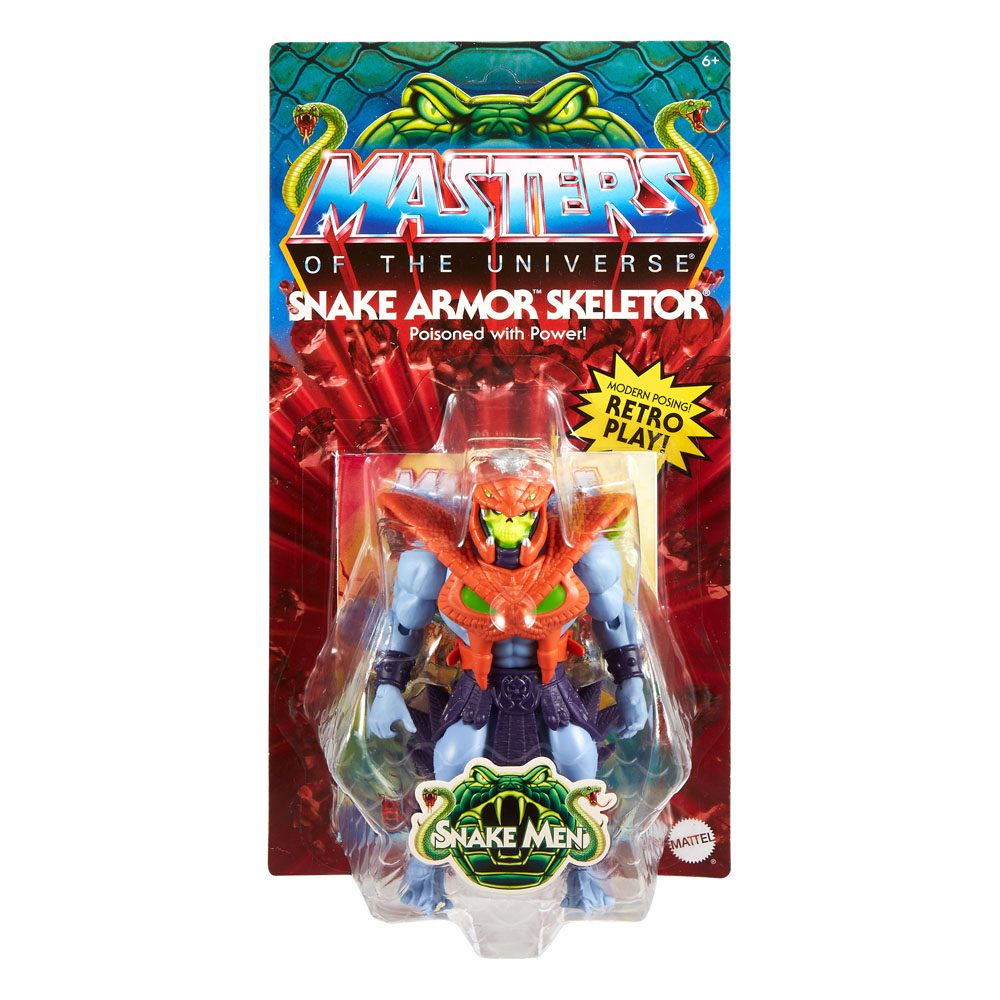 Masters of the Universe Origins Action Figure Snake Armor Skeletor 14 cm by LAB7 Malta, Europe