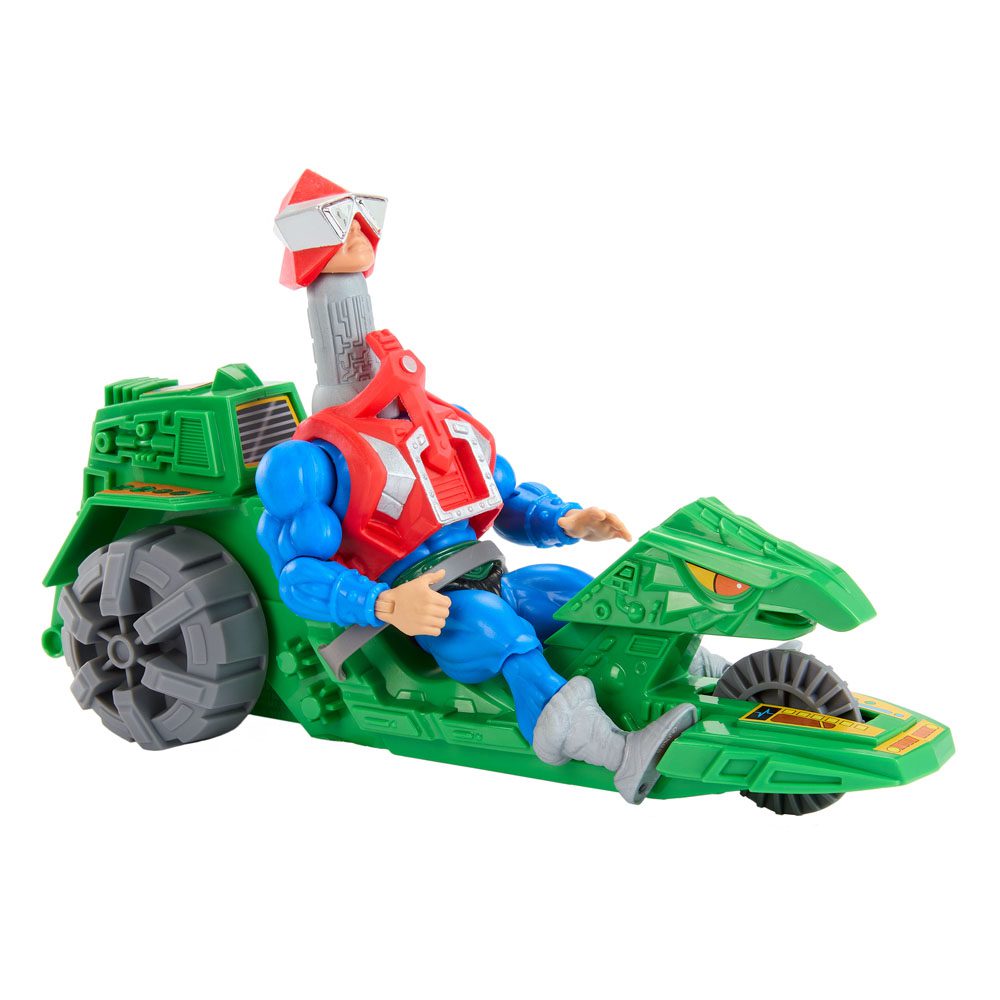 Masters of the Universe Origins Action Figure with Vehicle Mekaneck & Ground Ripper 14 cm by LAB7 Malta, Europe