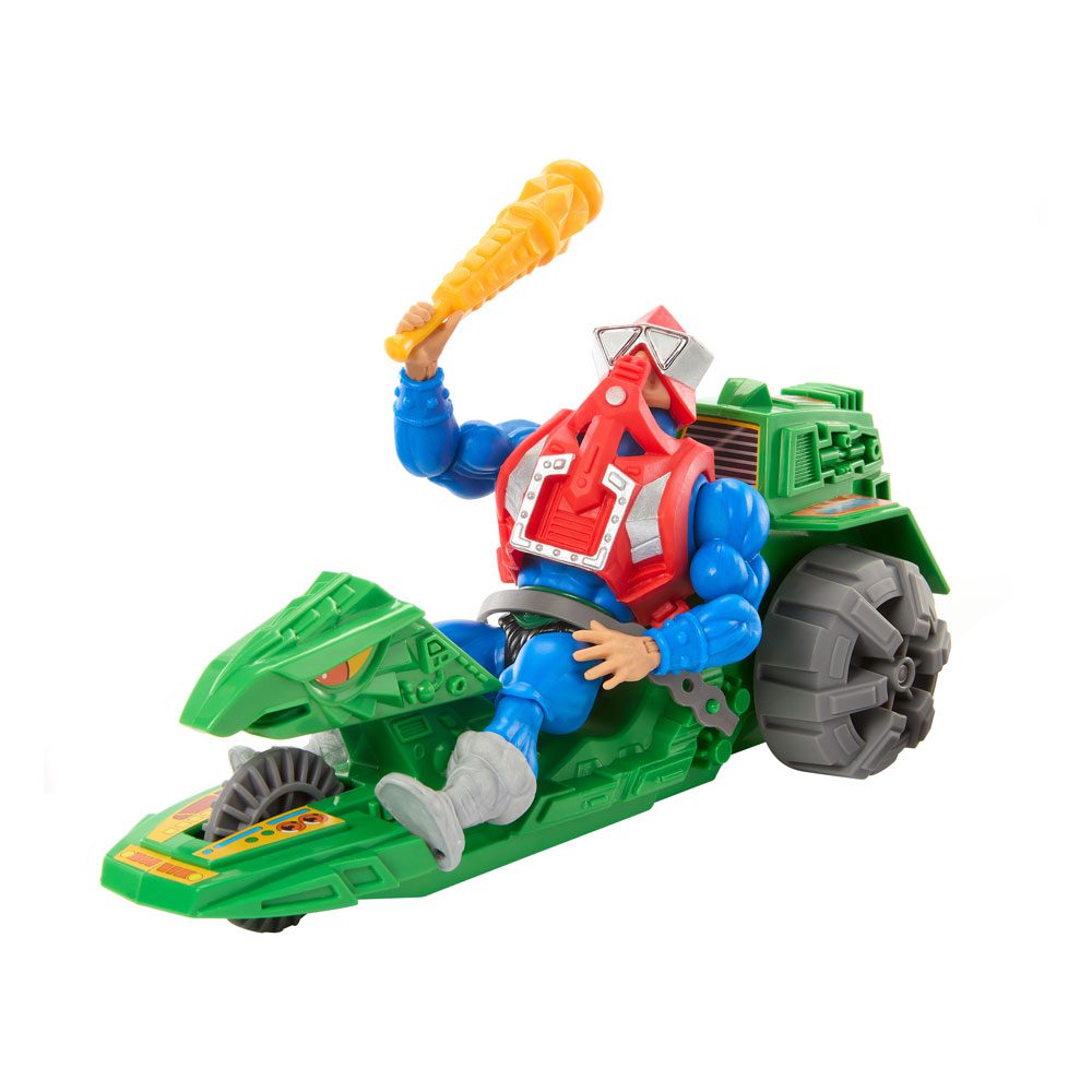 Masters of the Universe Origins Action Figure with Vehicle Mekaneck & Ground Ripper 14 cm by LAB7 Malta, Europe