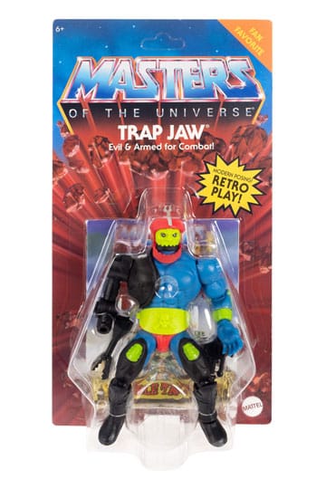 Masters of the Universe Origins Trap Jaw Action Figure | 14 cm Collectible by LAB7 Malta, Europe