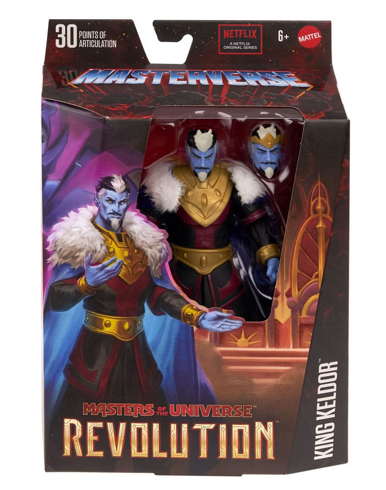 Masters of the Universe: Revolution Masterverse Action Figure King Keldor 18 cm by LAB7 Malta, Europe