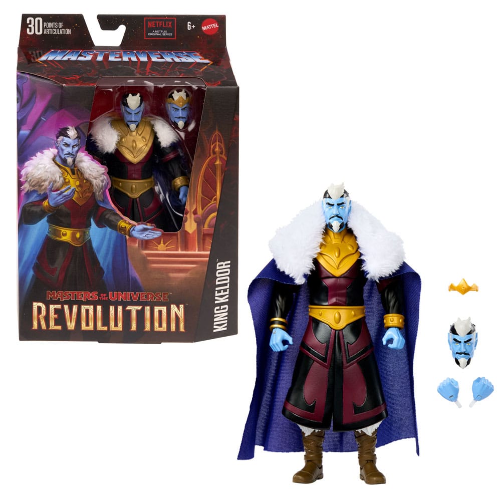 Masters of the Universe: Revolution Masterverse Action Figure King Keldor 18 cm by LAB7 Malta, Europe