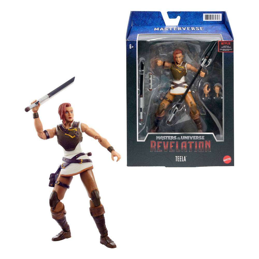 Mattel Masters of the Universe: Revelation Masterverse Action Figure 2021 Teela 18 cm by LAB7 Malta, Europe