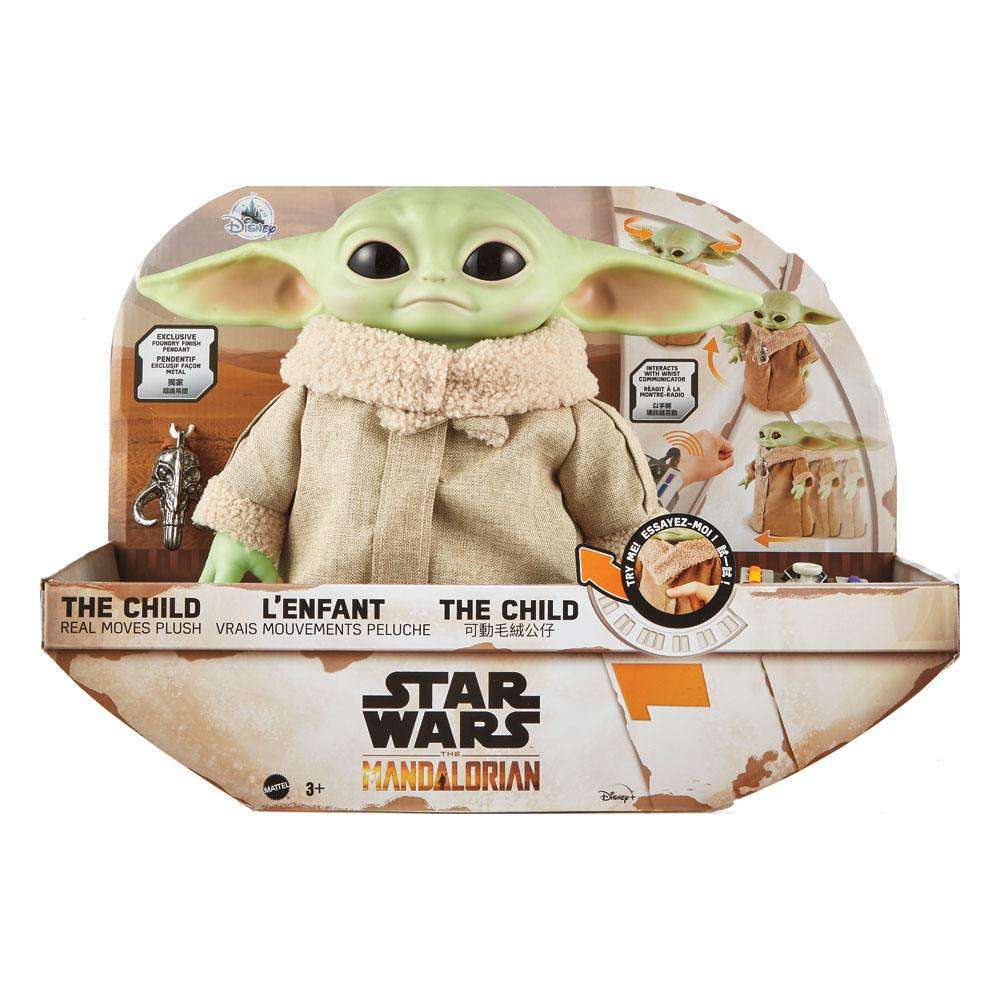 Mattel Star Wars The Mandalorian Electronic Plush Figure The Child 28 cm by LAB7 Malta, Europe