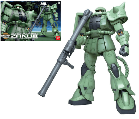 Mega Size Gundam - MS - 06 Green Zaku 1/48 by LAB7 Malta, Europe