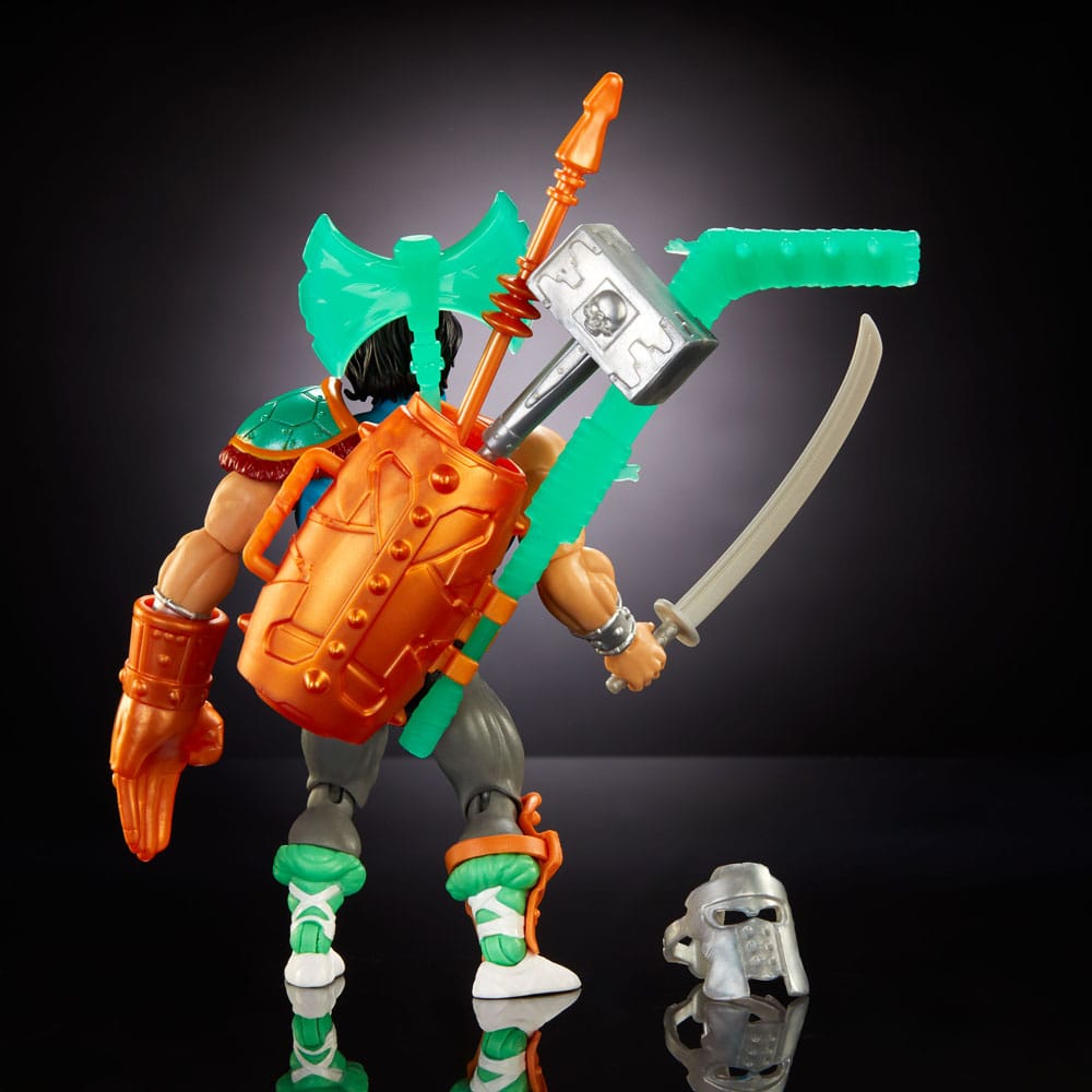 MOTU x TMNT Turtles of Grayskull Action Figure - Casey Jones 14 cm by LAB7 Malta, Europe