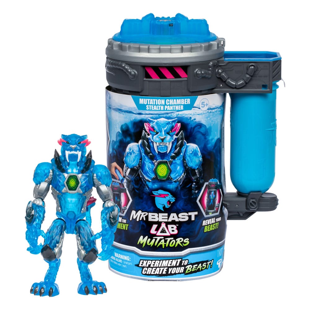 Mr. Beast Lab Action Figure Stealth Panther 26 cm by LAB7 Malta, Europe