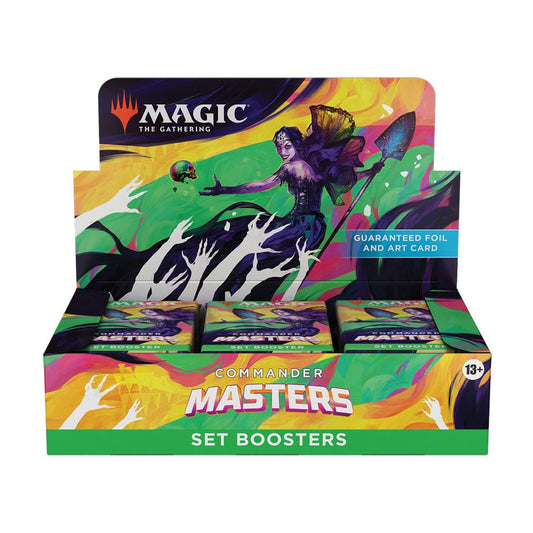 MTG Commander Masters Set Booster Box (24) – English by LAB7 Malta, Europe