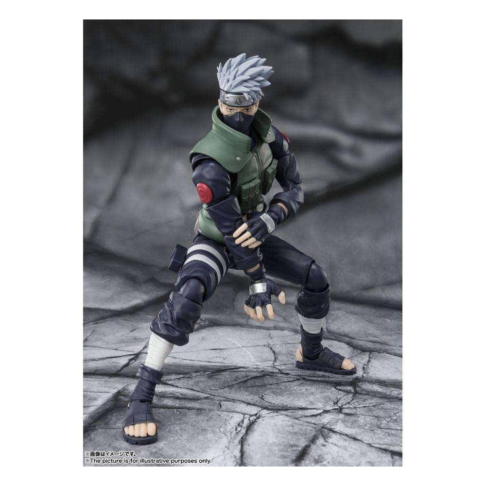 Naruto Shippuden S.H. Figuarts Action Figure Kakashi Hatake - The famed Sharingan Hero by LAB7 Malta, Europe