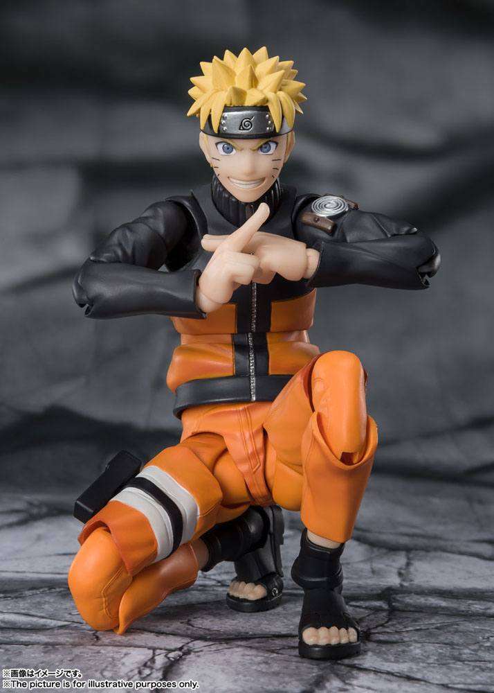 Tamashii Nations - Naruto Shippuden S.H. Figuarts Action Figure Naruto Uzumaki - The Jinchuuriki entrusted with Hope