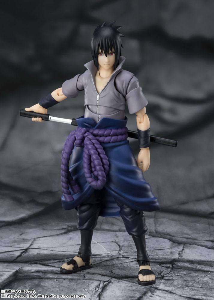 Naruto Shippuden S.H. Figuarts Action Figure Sasuke Uchiha - He who bears all Hatred by LAB7 Malta, Europe