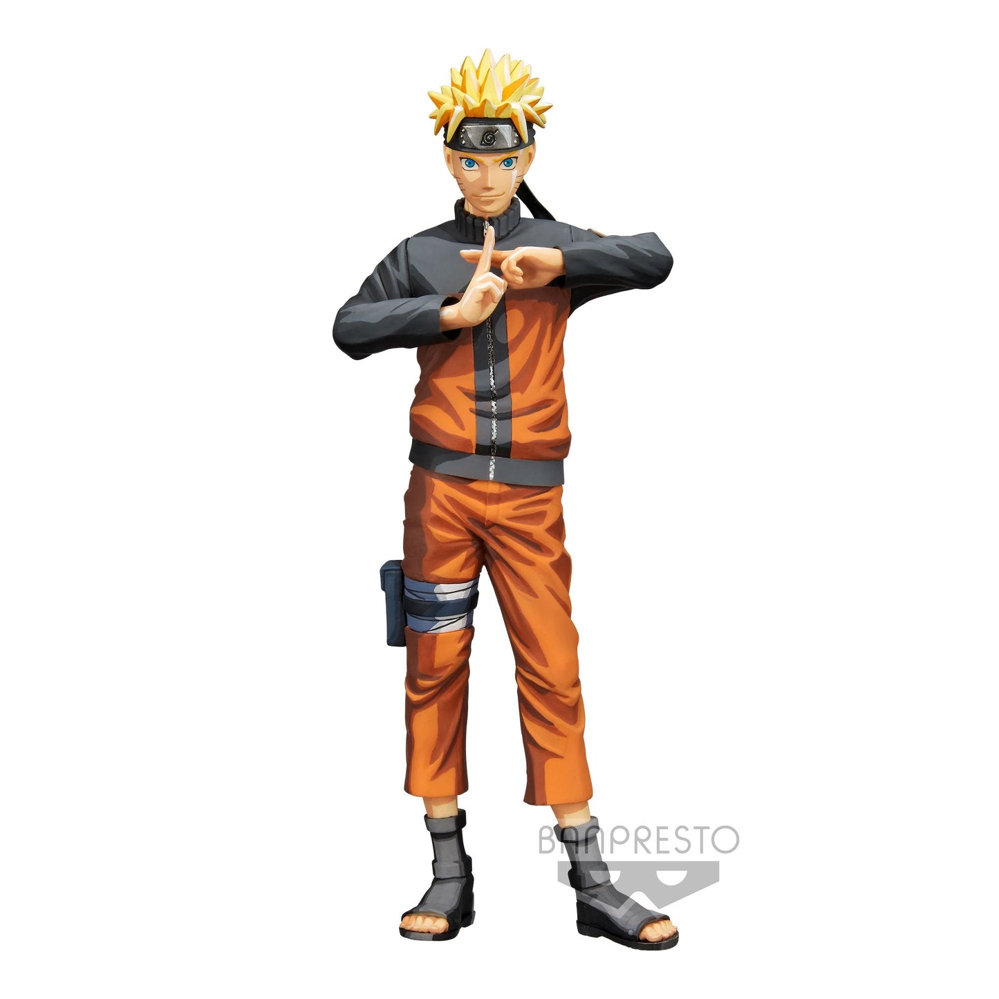 Banpresto - NARUTO SHIPPUDEN - Uzumaki Naruto - Figurine Grandista Nero