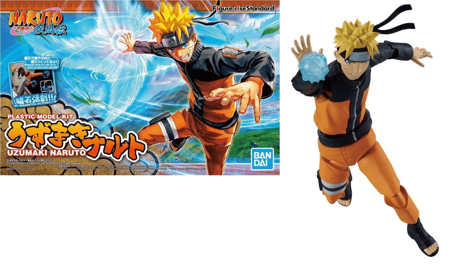 Naruto Uzumaki Figure - rise Standard Kit – Shippuden Collectible by LAB7 Malta, Europe