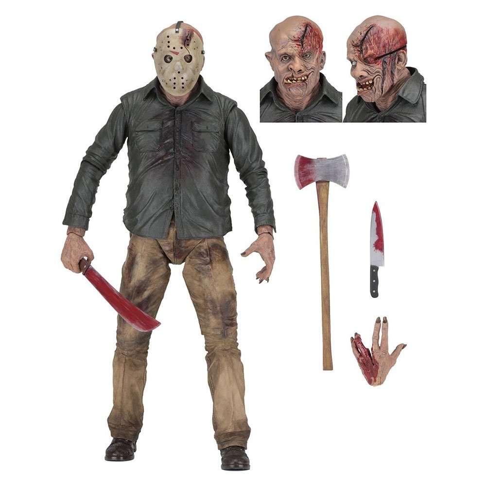 NECA Friday the 13th: The Final Chapter Action Figure 1/4 Jason 46 cm by LAB7 Malta, Europe