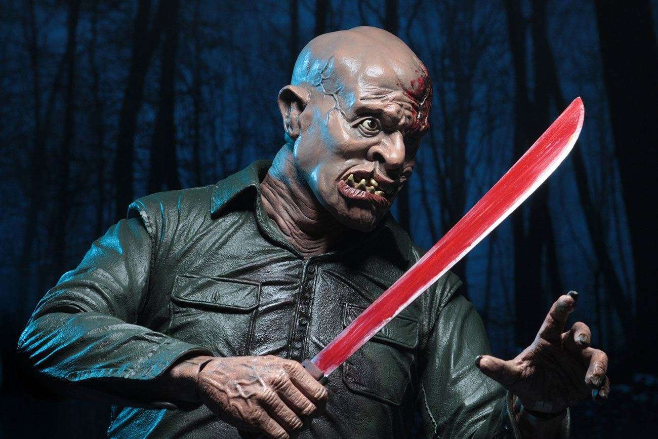 NECA Friday the 13th: The Final Chapter Action Figure 1/4 Jason 46 cm by LAB7 Malta, Europe