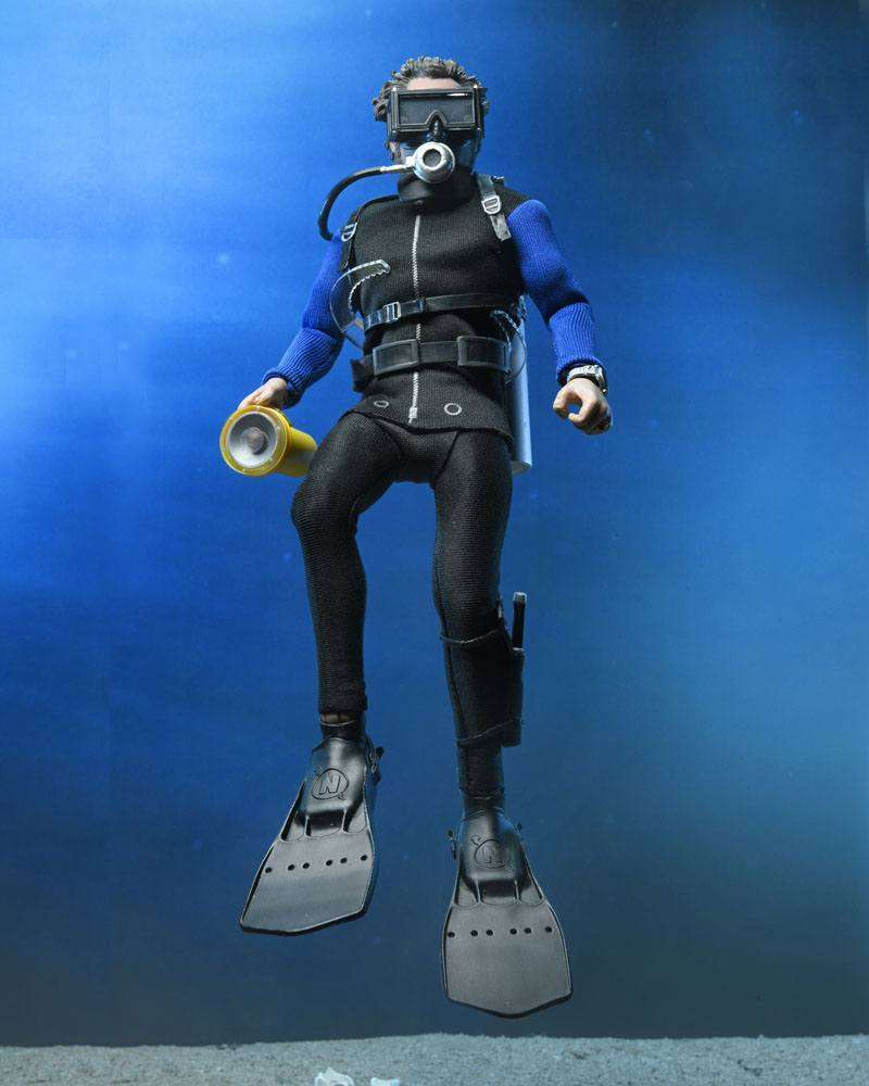 NECA Jaws Clothed Action Figure Matt Hooper (Shark Cage) 20 cm by LAB7 Malta, Europe