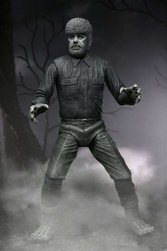 NECA Universal Monsters Action Figure Ultimate The Wolf Man (Black & White) 18 cm by LAB7 Malta, Europe