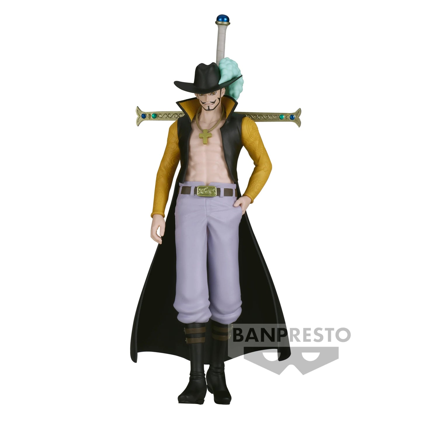 Banpresto - ONE PIECE - Dracule Mihawk - Figure The Shukko 16cm