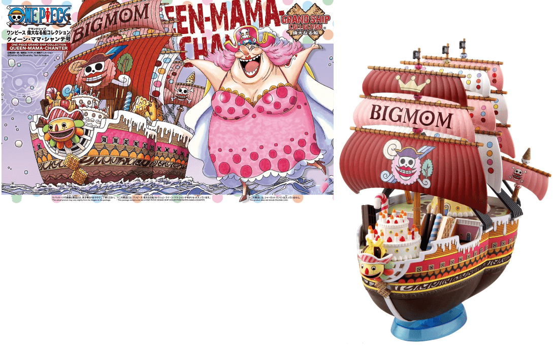ONE PIECE - Model Kit - Ship - Queen Mama Chanter by LAB7 Malta, Europe