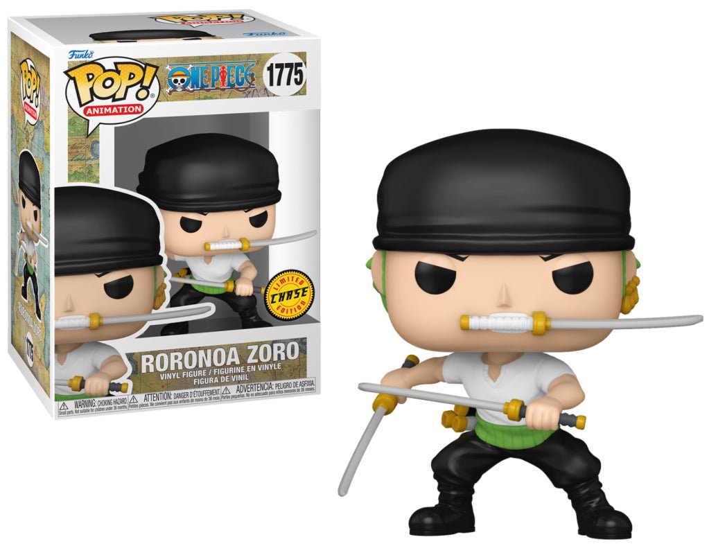 ONE PIECE - POP N° 1775 - Zoro with Chance Of Chase by LAB7 Malta, Europe