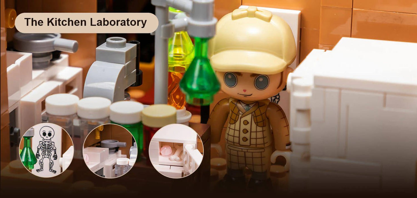Pantasy - Pantasy Sherlock Holmes 221B Apartment 85014 | Premium Building Set