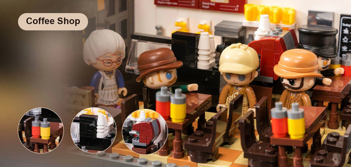 Pantasy - Pantasy Sherlock Holmes 221B Apartment 85014 | Premium Building Set