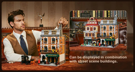 Pantasy Sherlock Holmes 221B Apartment 85014 | Premium Building Set by LAB7 Malta, Europe