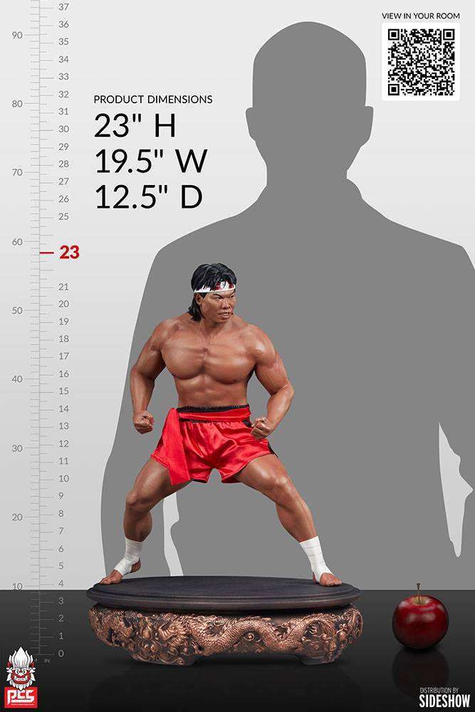 PCS Bolo Yeung Statue 1/3 Bolo Yeung: Kung Fu Tribute 58 cm by LAB7 Malta, Europe