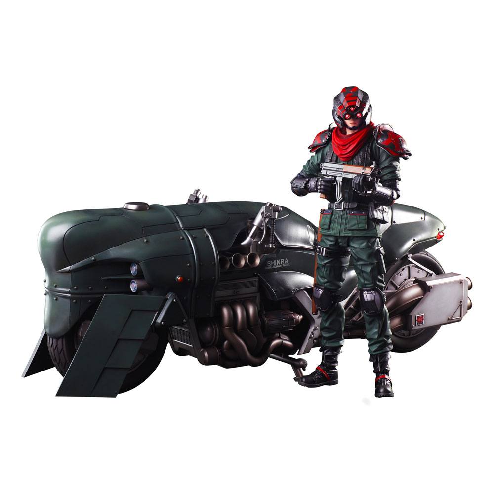 Play Arts Kai A/F & Vehicle Shinra Elite Security Officer & Bike by LAB7 Malta, Europe