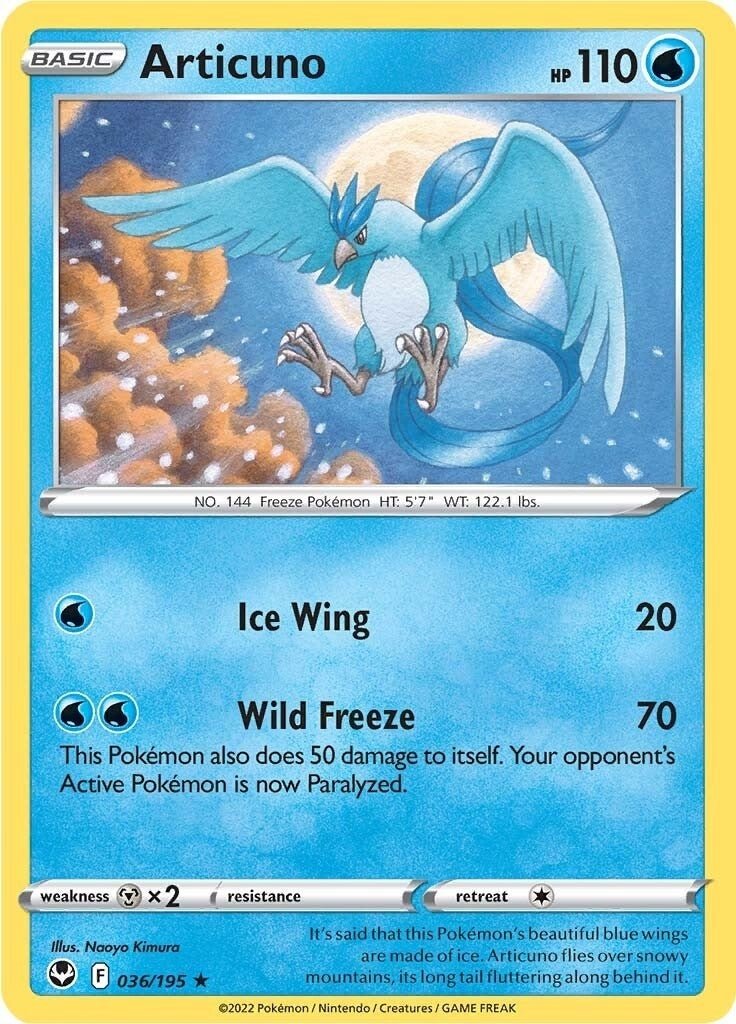 Pokemon - Articuno (036/195) (SWSH12: Silver Tempest)